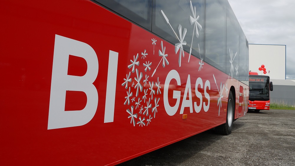 Biogassbusser fikk andreplass i konkurranse om lokale klimatiltak