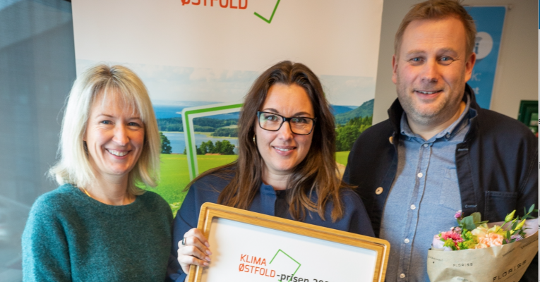 Fredrikstad kommune tildelt Klima Østfold-prisen 2020