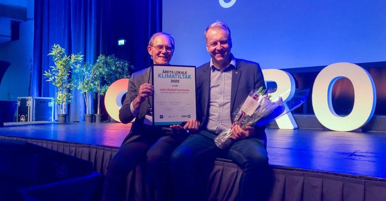 Indre Østfold vant 3. plass for prisen Årets lokale klimatiltak