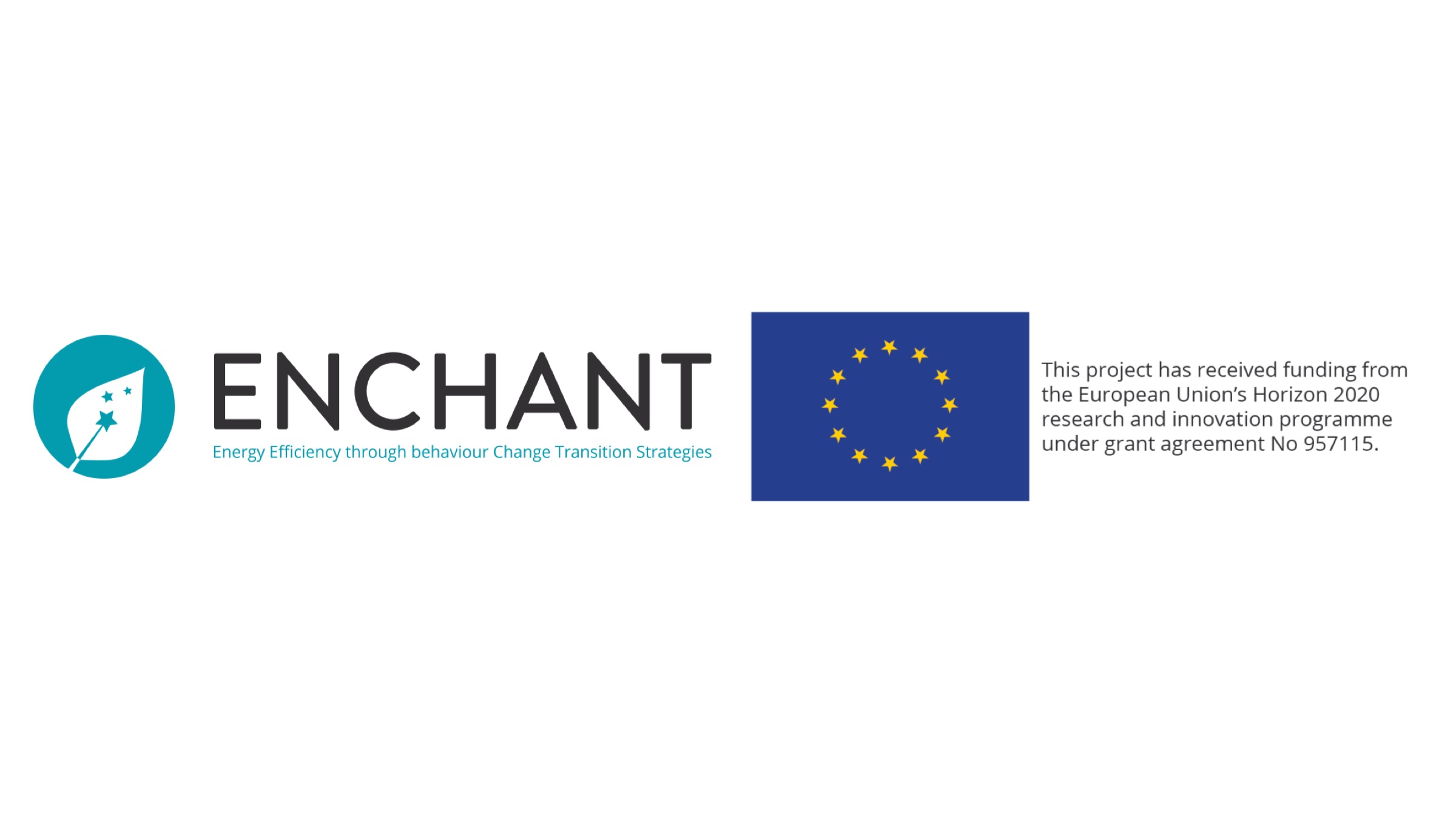 Logo for prosjektet Enchant og Horizon Europa.