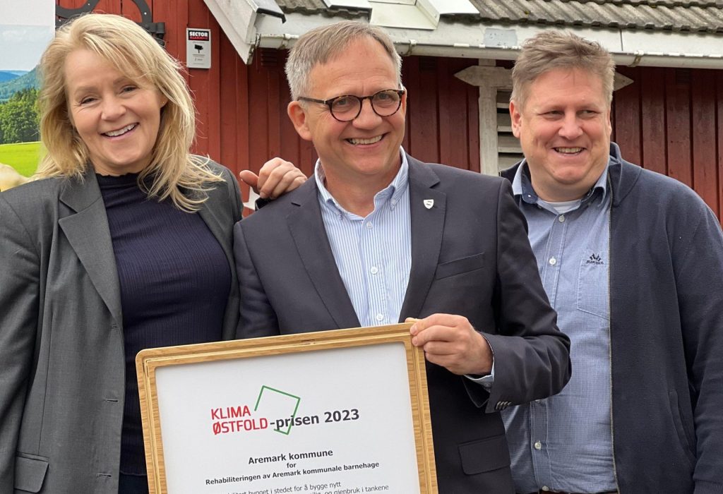 Aremark kommune tildelt Klima Østfold-prisen 2023