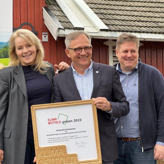 Aremark kommune tildelt Klima Østfold-prisen 2023
